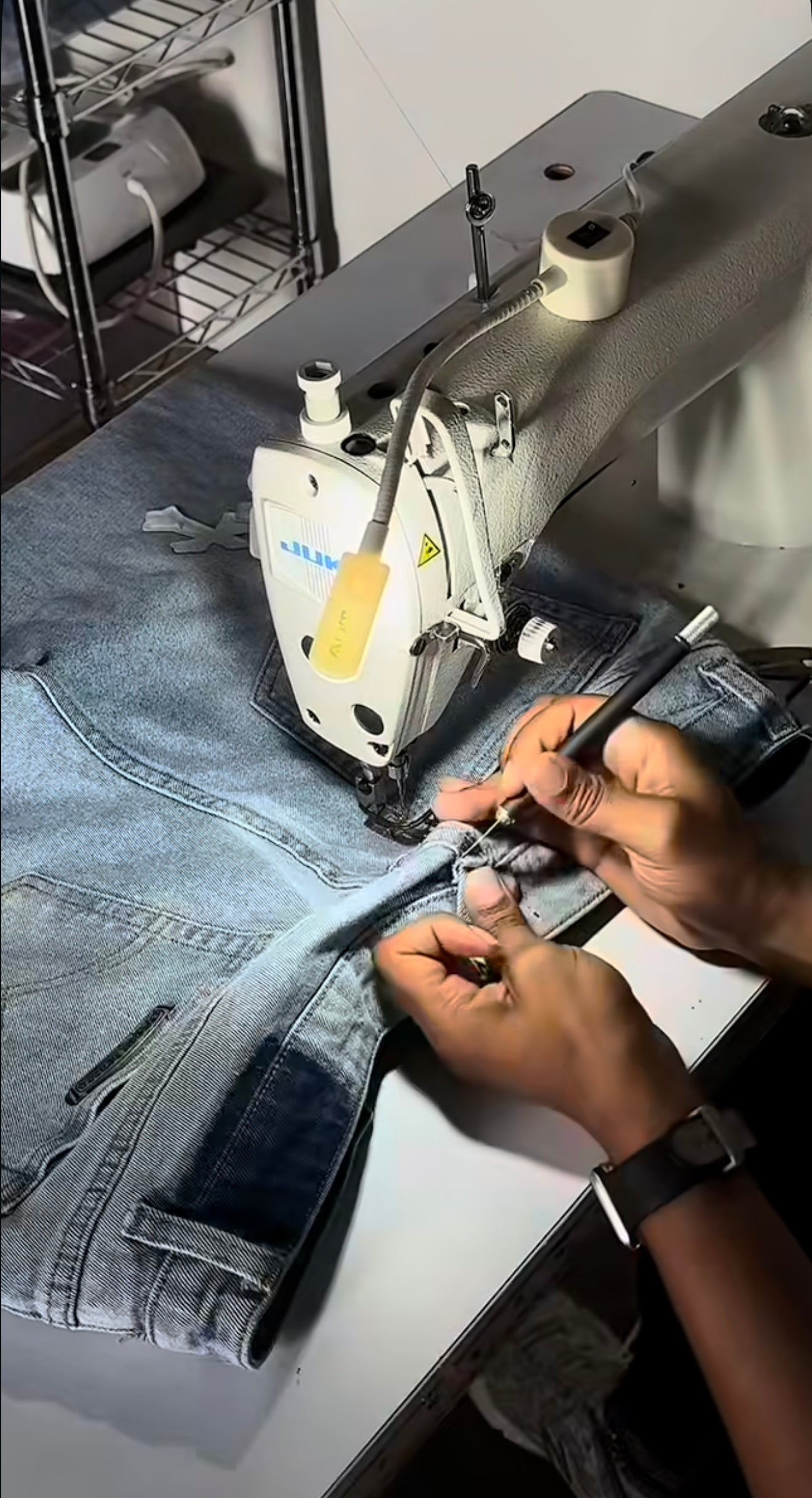 Denim Money: How to Taper a Denim Waistband (Episode 01)